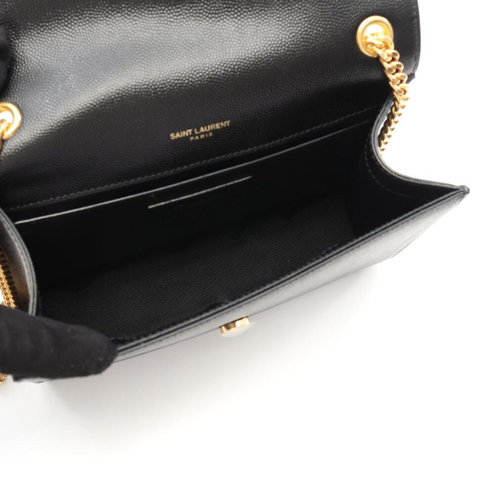 Saint Laurent Paris Kate Shoulder Bag Leather Black - Picture 3 of 4
